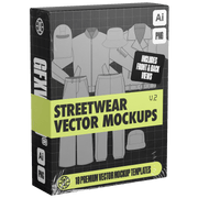 Streetwear Vector Mockups Bundle - FULLERMOE