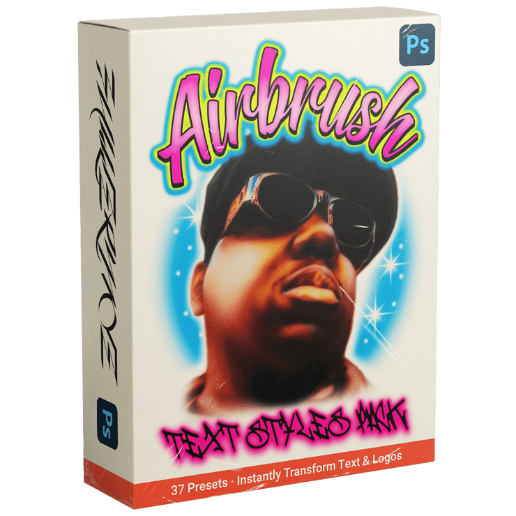 Airbrush Text Styles Pack (Vol. 2) - FULLERMOE