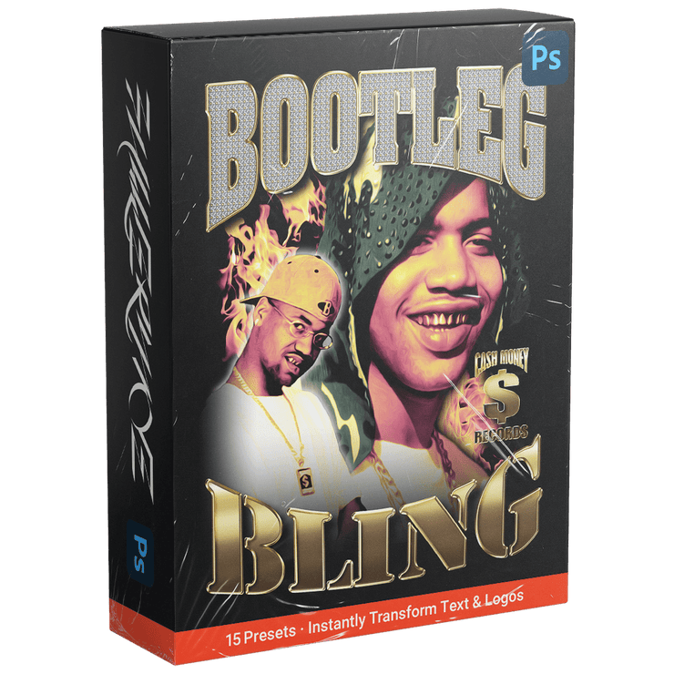 Bootleg Bling Text Styles Pack (Vol. 1) - FULLERMOE