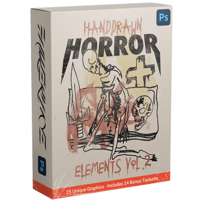 Handdrawn Horror Elements (Vol. 2) - FULLERMOE