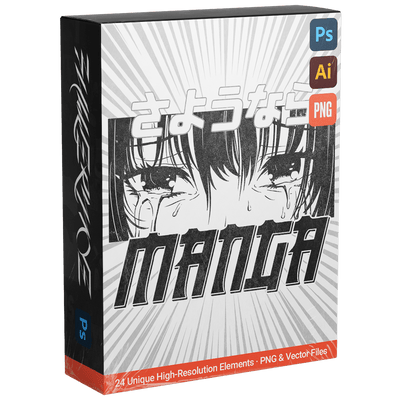 Manga Elements Pack (Vol. 1) - FULLERMOE