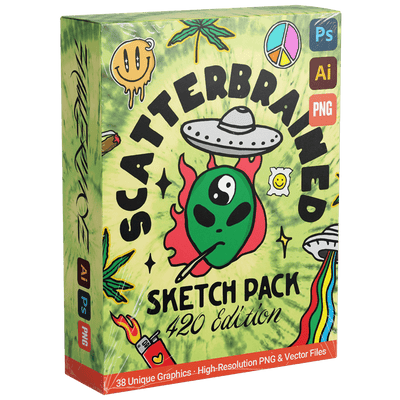 Scatterbrained Sketch Pack (420 Edition) - FULLERMOE