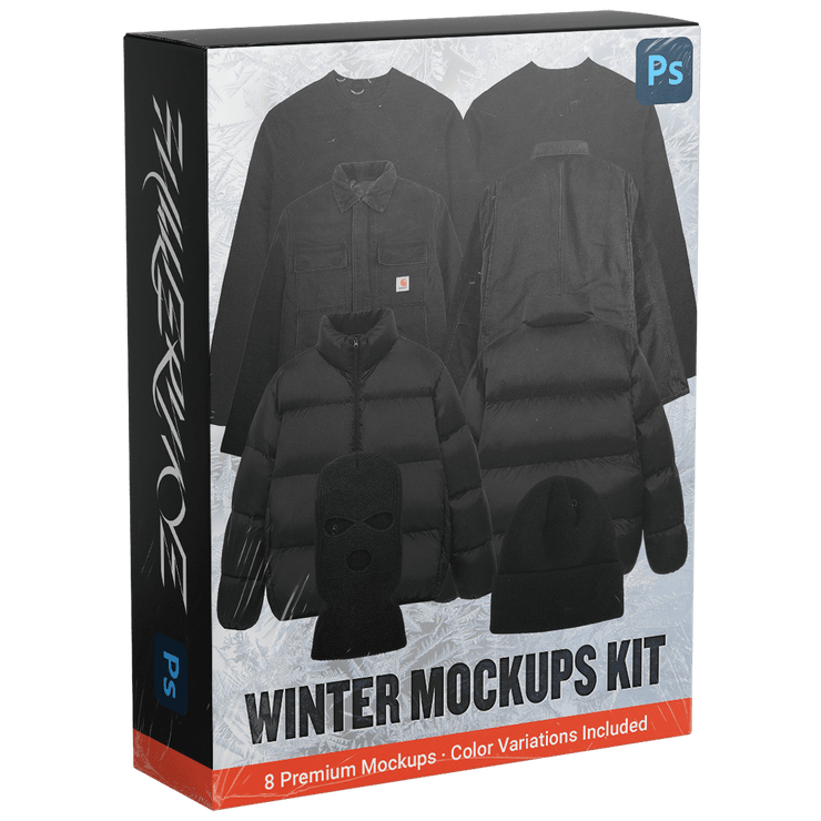 Winter Mockups Kit (Vol. 1) - FULLERMOE